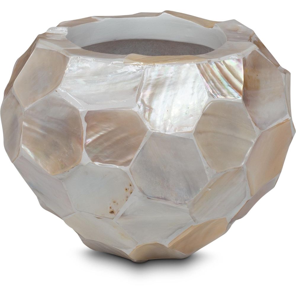 Pot Shell White - Sphere